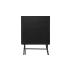 Table pliante 80 x 80 cm Noir 164657A