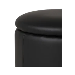Table +6 Pouf Nora noir
