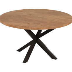Table à rallonge ronde 138 cm Isla 140 cm