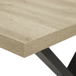 Table Rectangulaire 170 cm, Pied X Rico