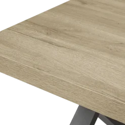 Table rectangulaire 230 cm Rico pied X