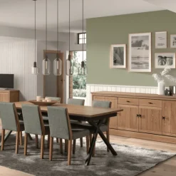 Table rectangulaire extensible allongeable 180 - 280 cm Jura