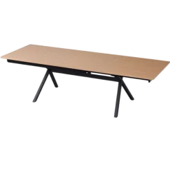 Table rectangulaire extensible allongeable 180 - 280 cm Jura