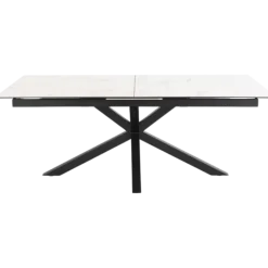 Table rectangulaire Heaven Céramique white allongeable 200/240cm