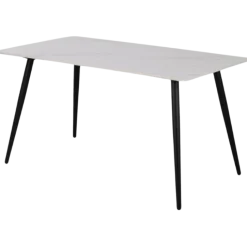 Table rectangulaire Wiclow Blanc 24298