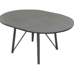 Table ronde avec allonge Wacko 120D EP79 HP06