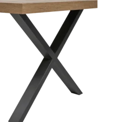 Table Tim 200x100 cm pied X TF1915
