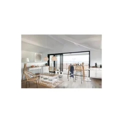Tabouret de bar ajustable - Aiko - blanc / 179171A