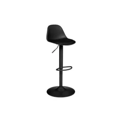 Tabouret de bar ajustable - Aiko - noir / 179171C