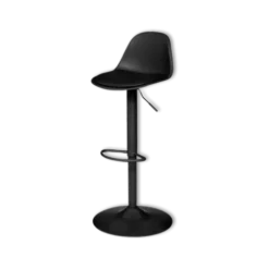 Tabouret de bar ajustable - Aiko - noir / 179171C