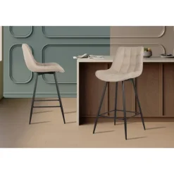Tabouret de bar Ariba beige