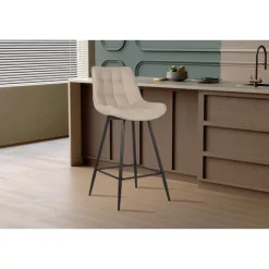 Tabouret de bar Ariba beige