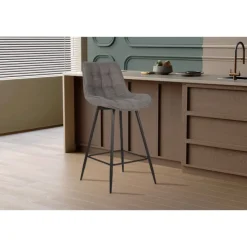 Tabouret de bar Ariba Gris clair - 5630-2