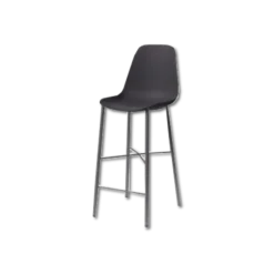 Tabouret de bar Cloe noir