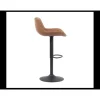 5525-5 Tabouret de bar Fenna Pu cognac