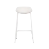Tabouret de bar Louis HT65 EP91 PP91 Blanc