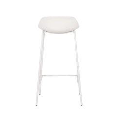 Tabouret de bar Louis HT65 EP91 PP91 Blanc