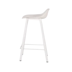 Tabouret de bar Louis HT65 EP91 PP91 Blanc