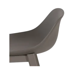 Tabouret de bar Louis HT65 EP88 PP88 Taupe