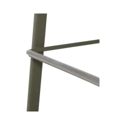 Tabouret de bar Louis HT65 EP60 PP60 Vert gris