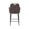 Tabouret de bar Morris Luxor anthracite