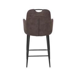 Tabouret de bar Morris Luxor anthracite