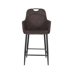 Tabouret de bar Morris Luxor anthracite