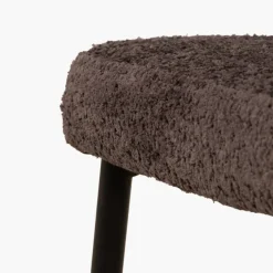 Tabouret de bar New otis Gris foncé
