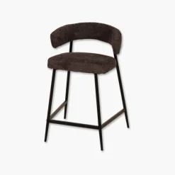 Tabouret de bar New otis Gris foncé