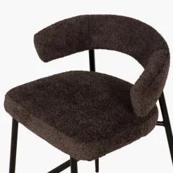 Tabouret de bar New otis Gris foncé