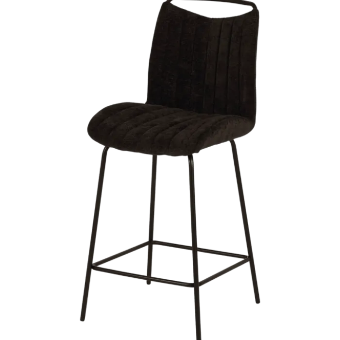 Tabouret de bar Viva noir