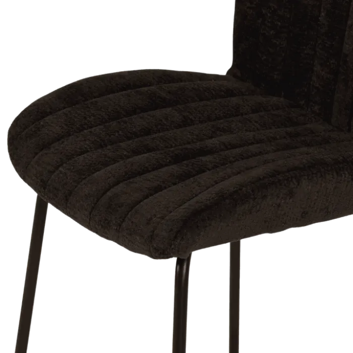 Tabouret de bar Viva noir
