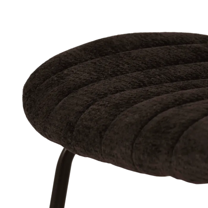 Tabouret de bar Viva noir