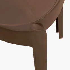 Tabouret empilable Marron Elin