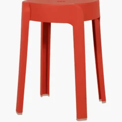 Tabouret empilable Rouge Elin