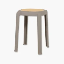 Tabouret empilable Tyra Gris