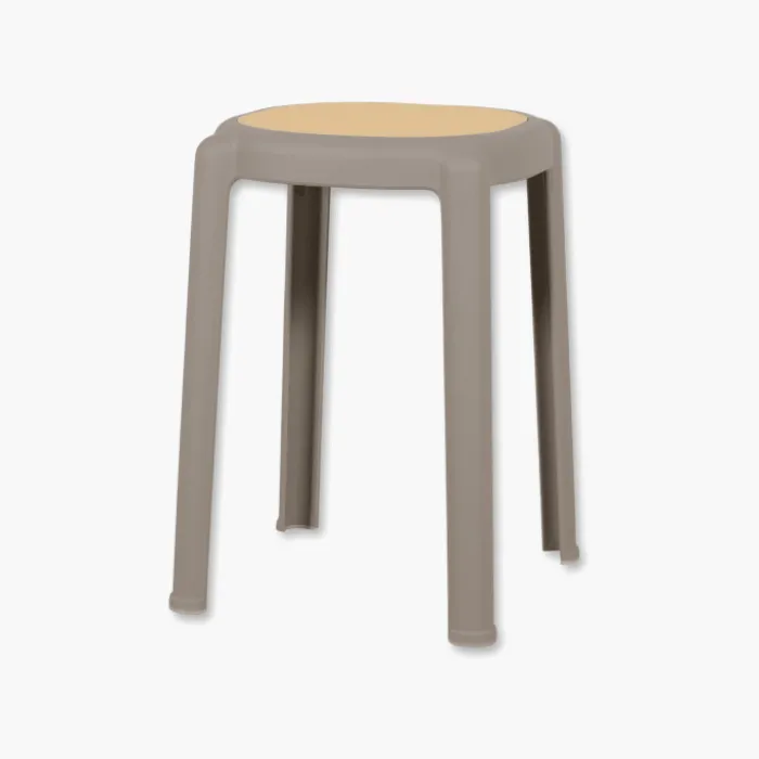 Tabouret empilable Tyra Gris
