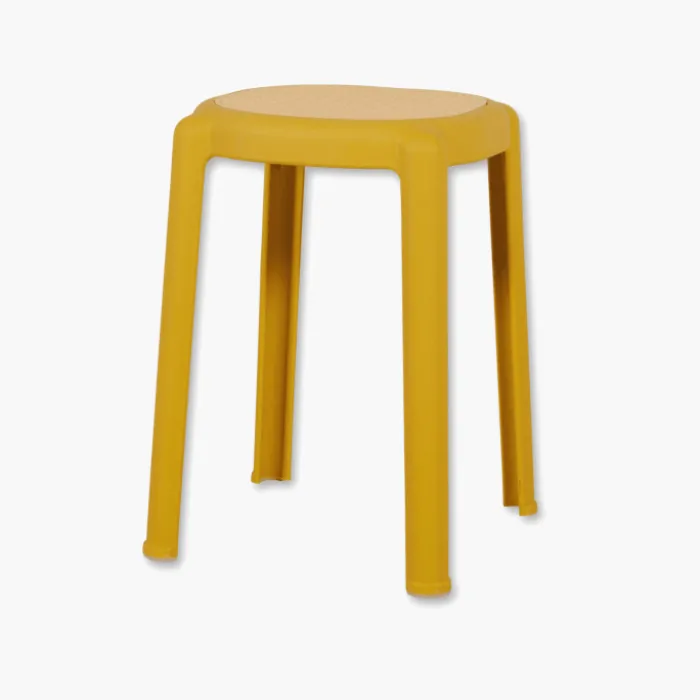 Tabouret empilable Tyra Jaune