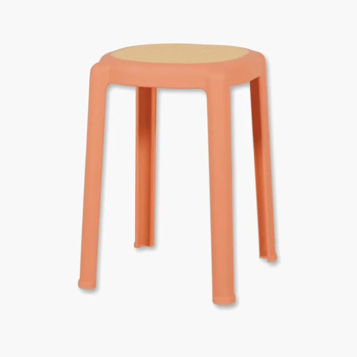 Tabouret empilable Tyra rose
