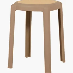 Tabouret empilable Tyra Taupe
