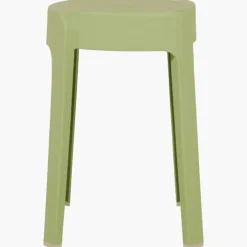 Tabouret empilable Vert Elin