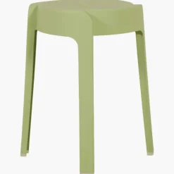 Tabouret empilable Vert Elin