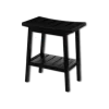 Tabouret en bambou noir - 174605A