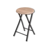 Tabouret pliant effet bois 164661