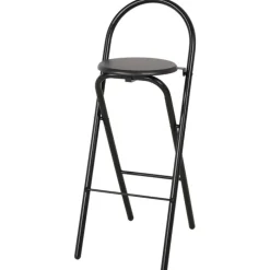Tabouret pliant ZF0108C noir