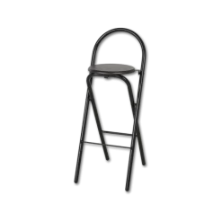 Tabouret pliant ZF0108C noir