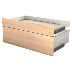 Tiroir Double avec entourage Casa L 90 cm Chêne hikory