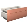 Tiroir double Casa avec entourage L 90 cm Terra
