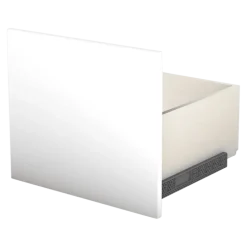 Tiroir simple avec entourage Casa L 45 cm blanc