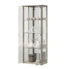 Vitrine Bora - chêne et miroir 109-303